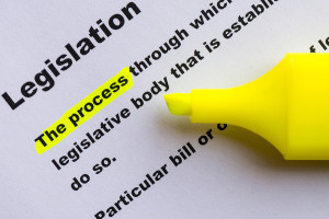 Main key words of legislation are highlighted in yellow color